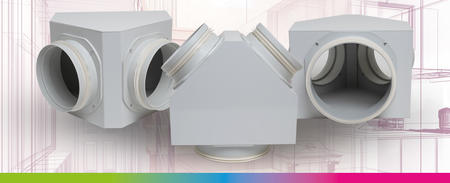 Derivazione a Y in PVC FITT Agix