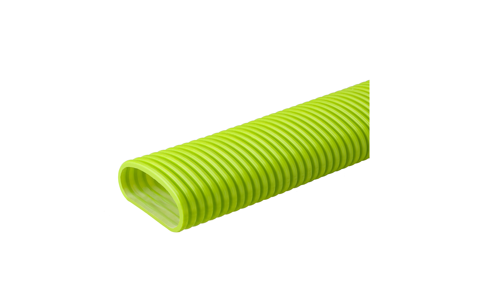 Vendita Tubo Semiovale antibatterico verde