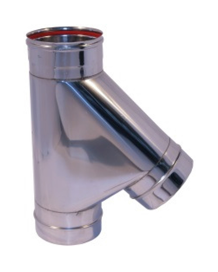 Vendita Condotto a Y 135° inox