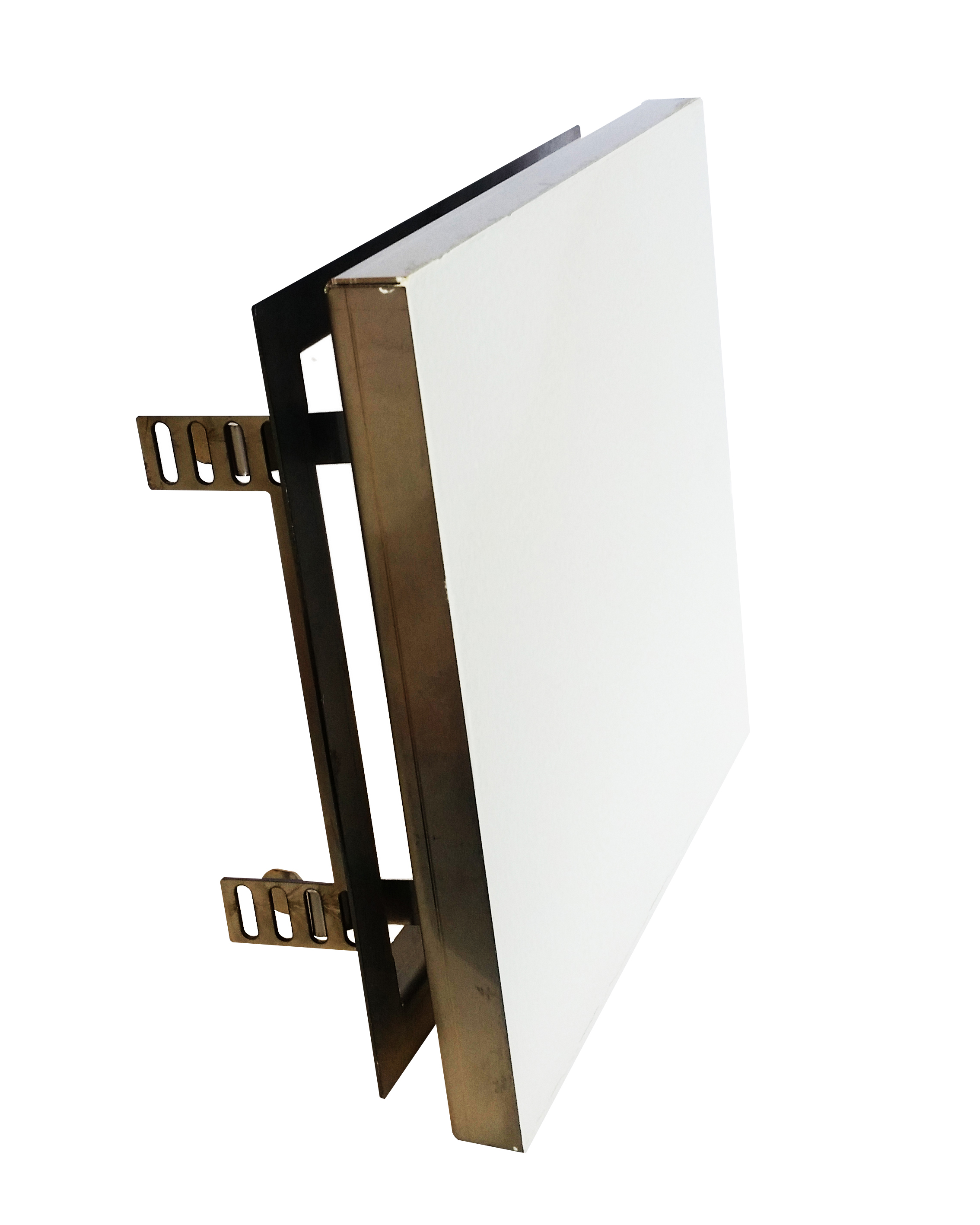 Vendita Diffusore FLAT a schermo piatto personalizzabile regolabile inox satinato