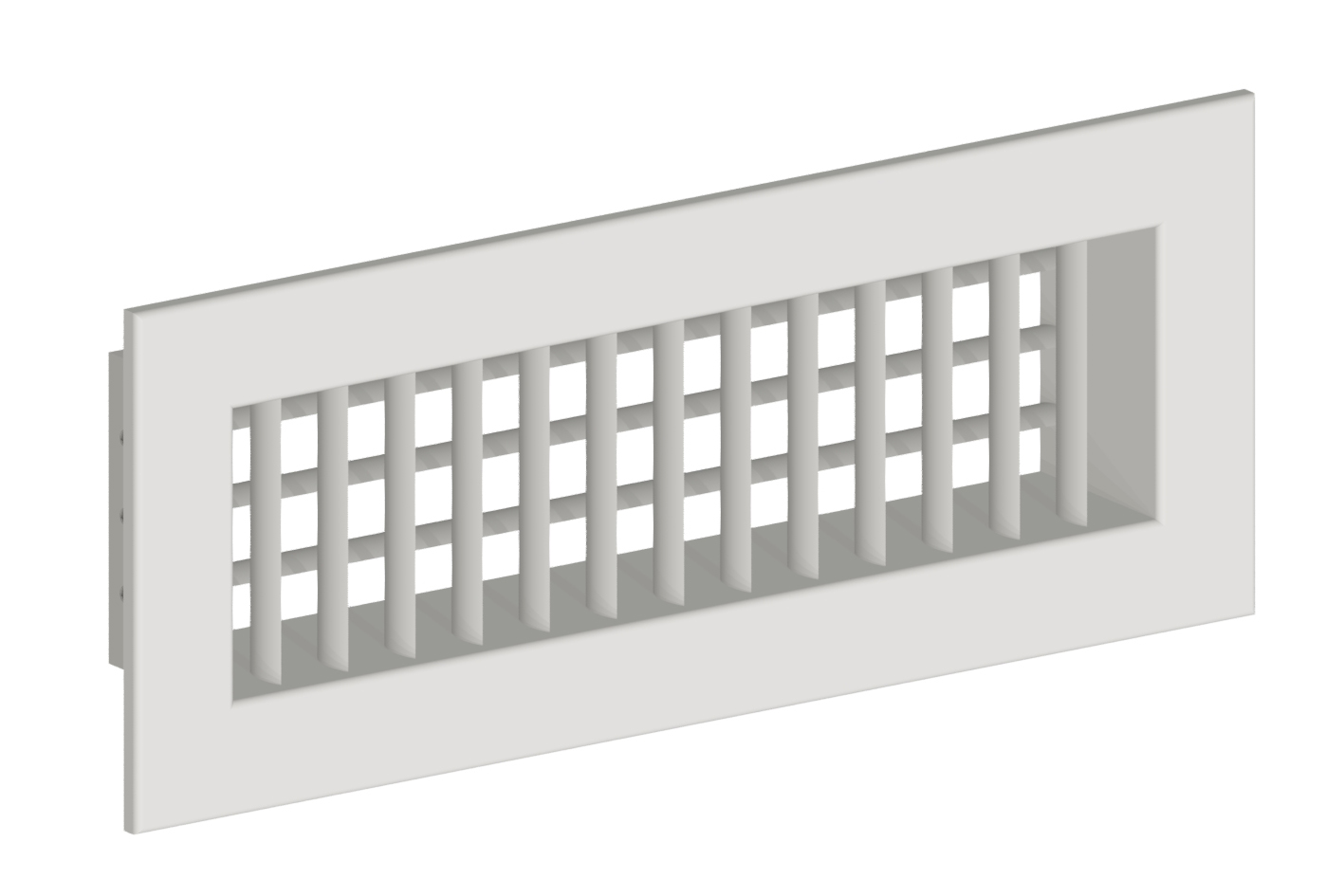 Vendita Griglia in pvc doppio filare bianca Ral 9010