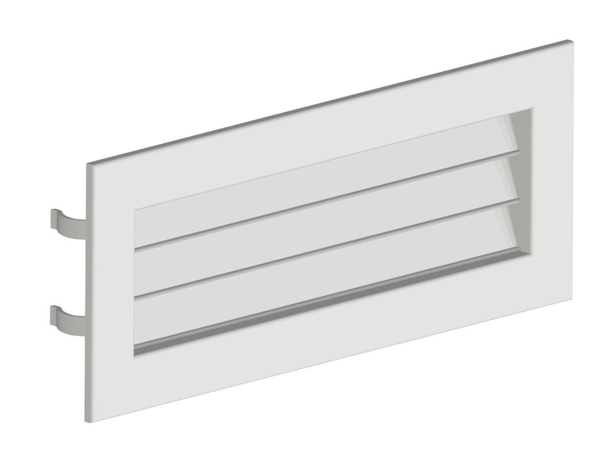 Vendita Griglia in pvc modello classic bianca Ral 9010