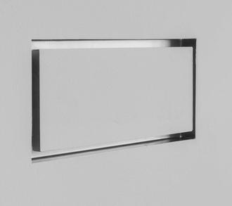 Vendita Diffusore FLAT personalizzabile filo muro inox satinato