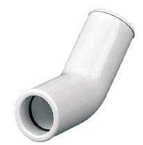Curva a 45° per tubo rigido scarico condensa in PVC