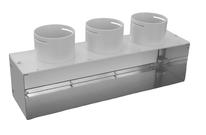 Adattatore reversibile rettangolare 400x100